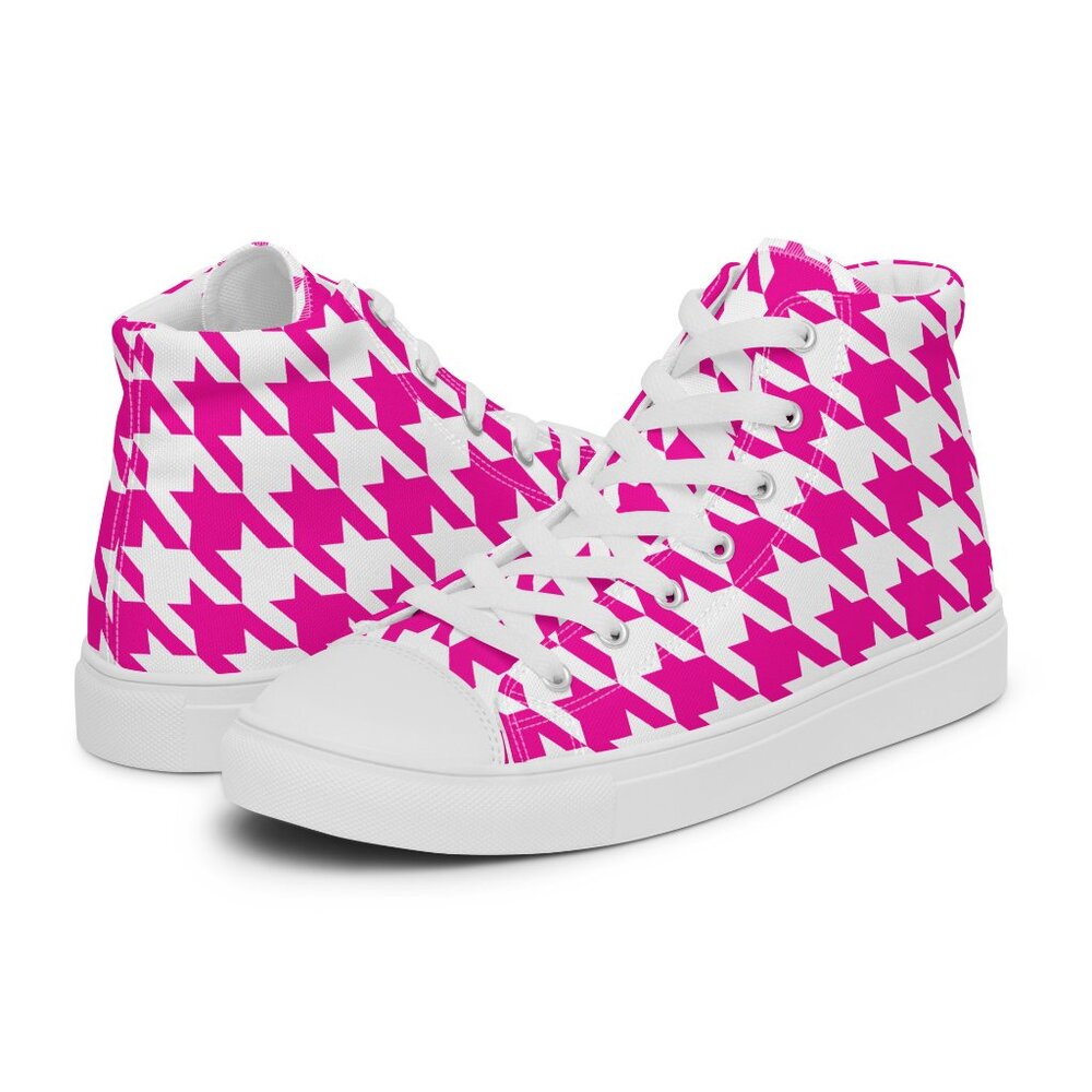 high-top canvas shoes for women for gym - Picture 4 of 10